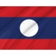 Laos Flag for Indoor & Outdoor Use - Imagine 2