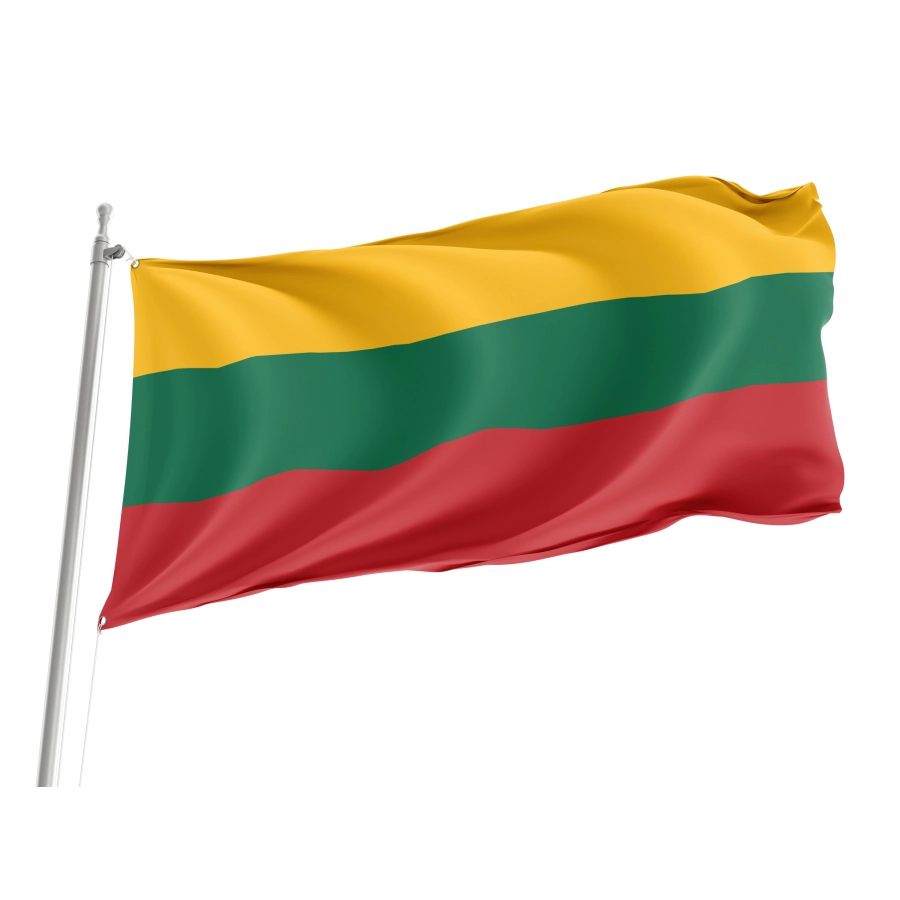 Flag of Lithuania, Patriotic Flags, Unique Design Print, Flags for Indoor & Outdoor Use