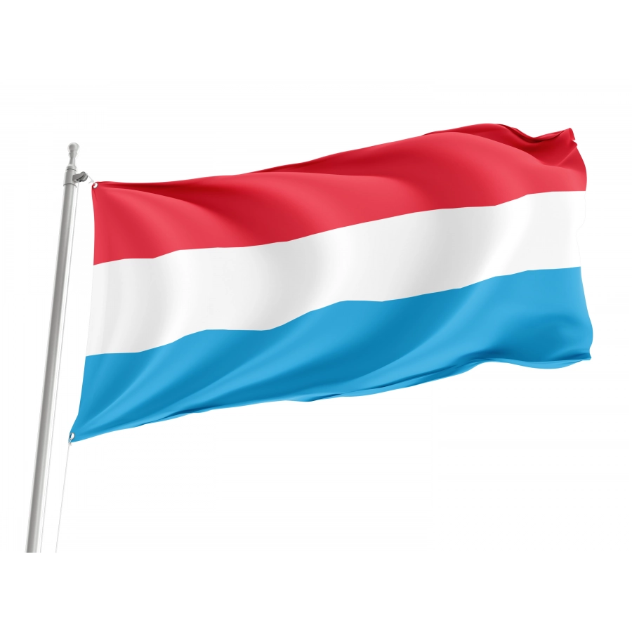 Flag of Luxembourg, Patriotic Flags, Unique Design Print, Flags for Indoor & Outdoor Use