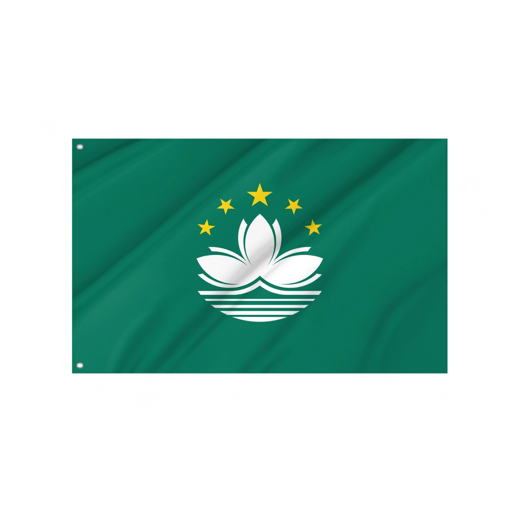 Macau Flag for Indoor & Outdoor Use