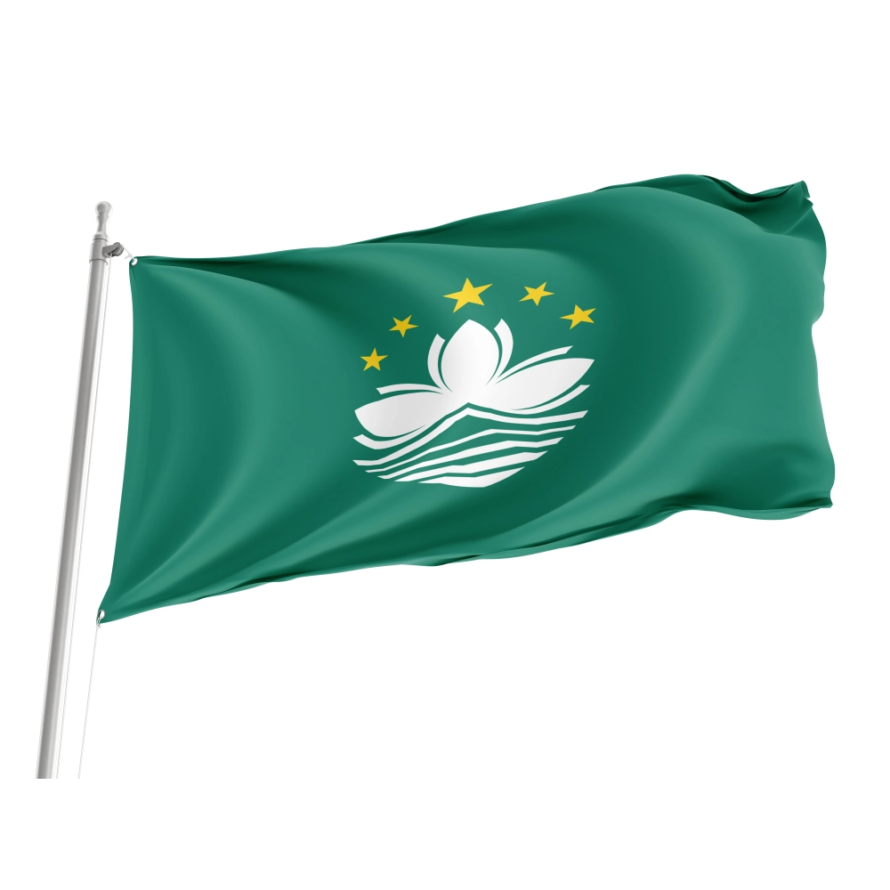 Macau Flag for Indoor & Outdoor Use