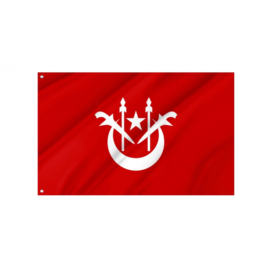 Kelantan Flag for Indoor & Outdoor Use, MYS06