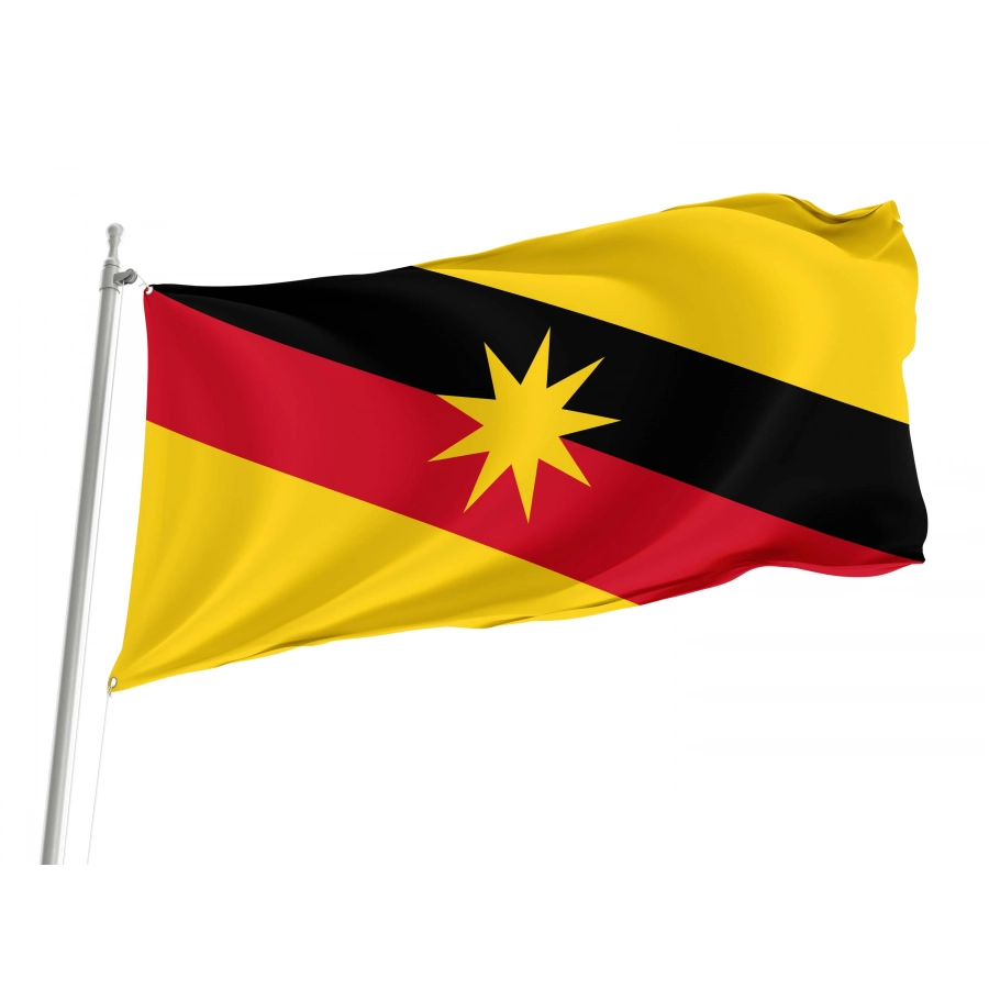 Sarawak Flag for Indoor & Outdoor Use, MYS03