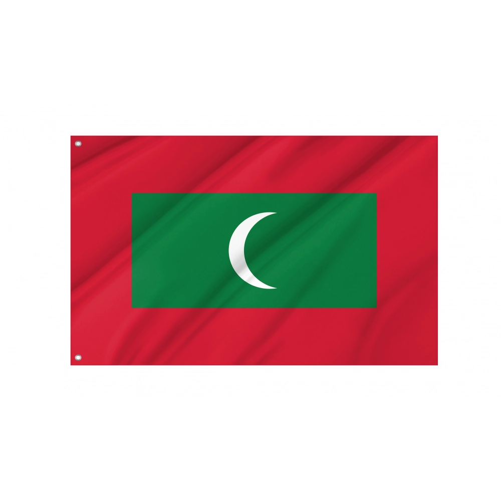 Maldives Flag for Indoor & Outdoor Use