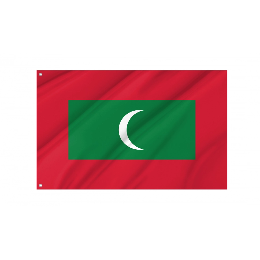 Flag of Maldives, Patriotic Flags, Unique Design Print, Flags for Indoor & Outdoor Use