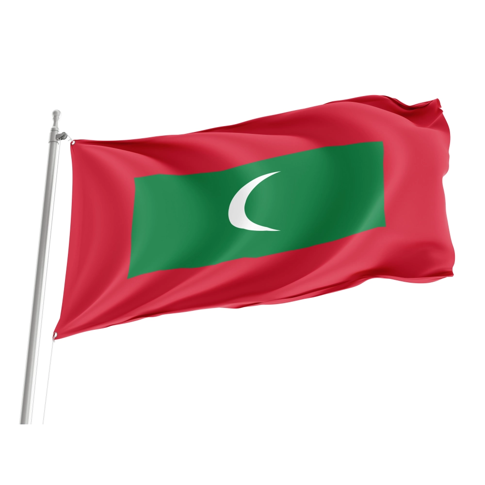 Maldives Flag for Indoor & Outdoor Use