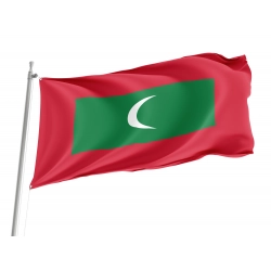 Maldives Flag for Indoor & Outdoor Use