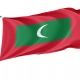 Maldives Flag for Indoor & Outdoor Use - Imagine 1