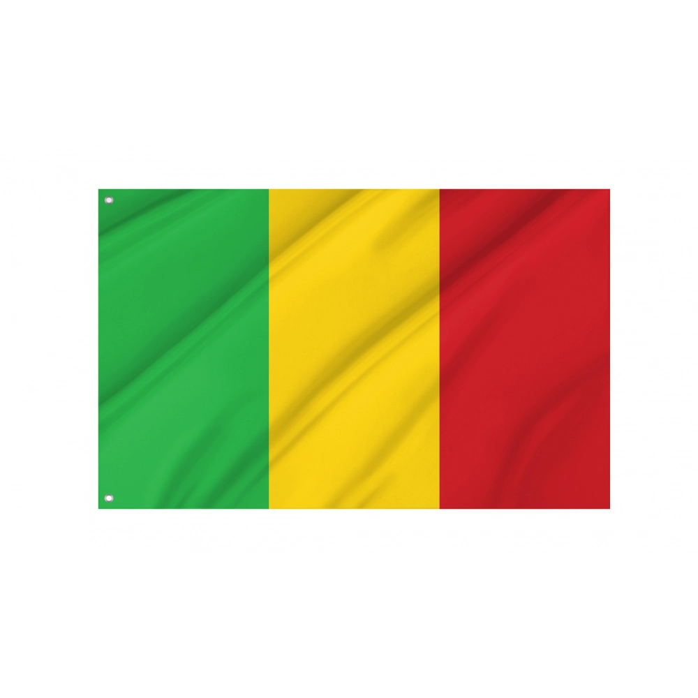 Mali Flag for Indoor & Outdoor Use