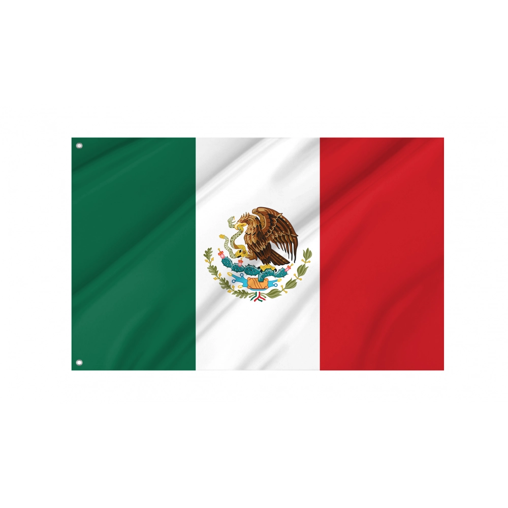 Mexico Flag for Indoor & Outdoor Use Mexico Flag for Indoor & Outdoor Use
