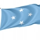 Micronesia Flag for Indoor & Outdoor Use - Imagine 1