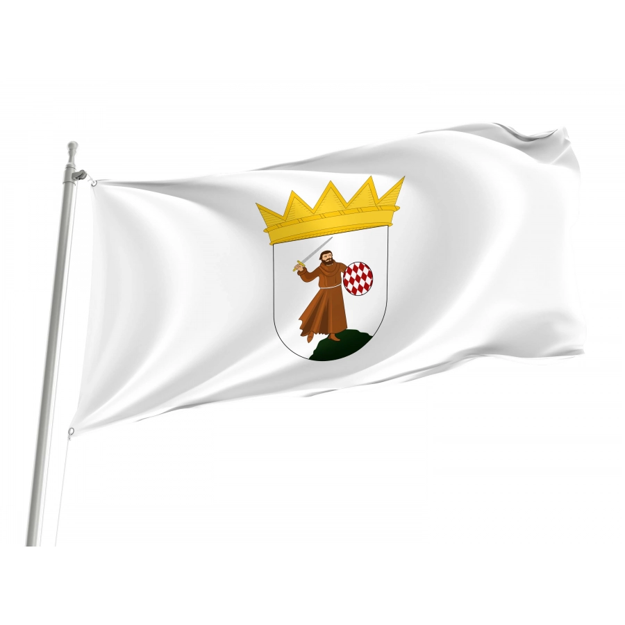 Monaco Capital City Flag for Indoor & Outdoor Use, MCO02