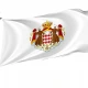 Monaco State White Flag - Imagine 1