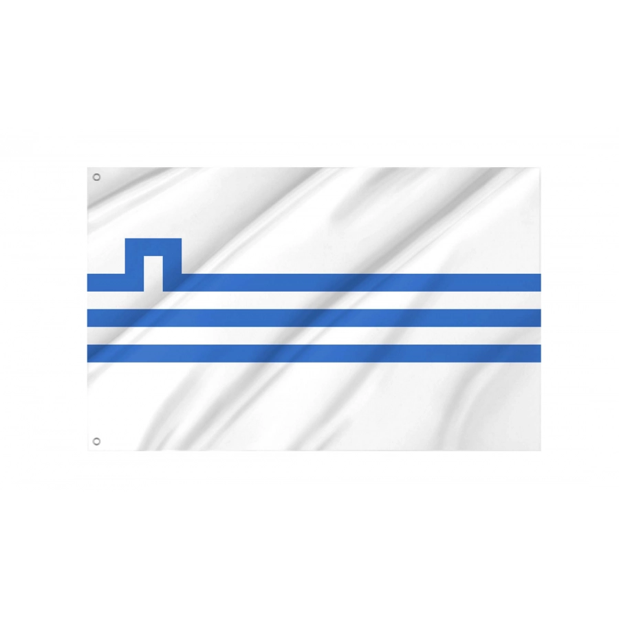 Podgorica Flag for Indoor & Outdoor Use, MNE02