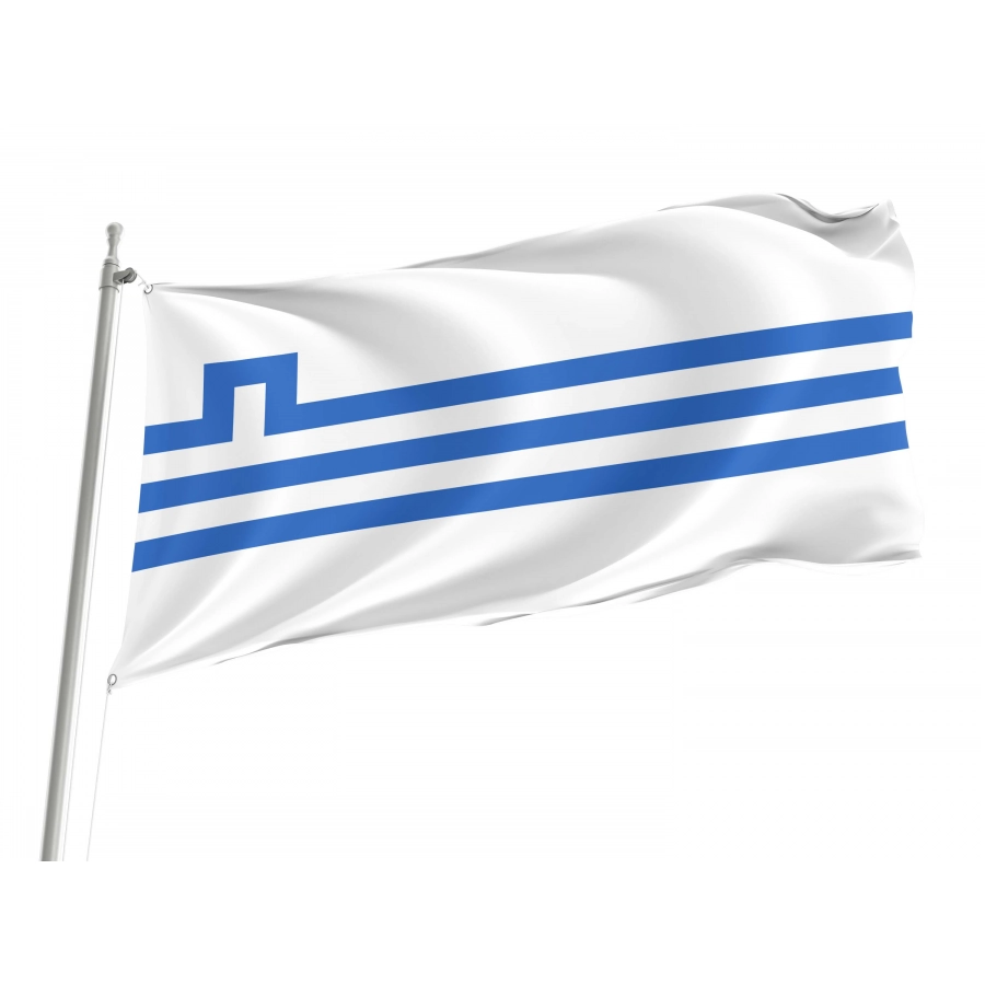 Podgorica Flag for Indoor & Outdoor Use, MNE02