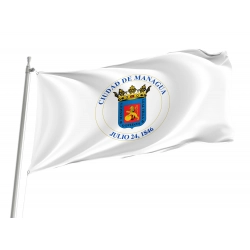 Managua Flag for Indoor & Outdoor Use