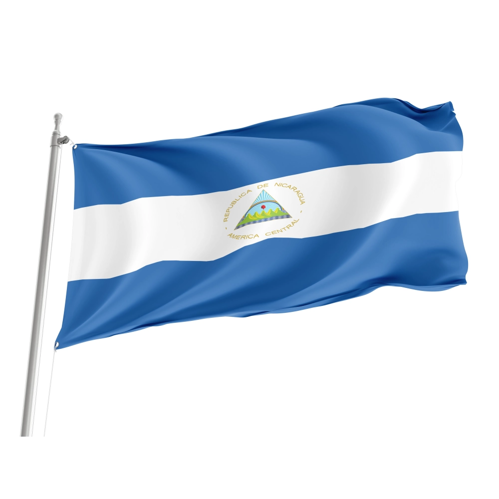 Nicaragua Flag for Indoor & Outdoor Use Nicaragua Flag for Indoor & Outdoor Use