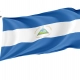 Nicaragua Flag for Indoor & Outdoor Use - Imagine 1