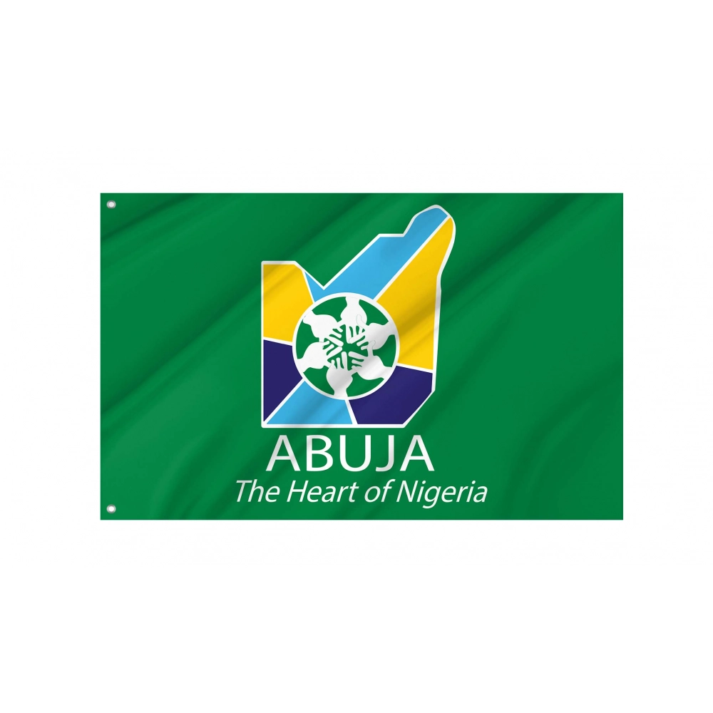 Abuja Flag for Indoor & Outdoor Use