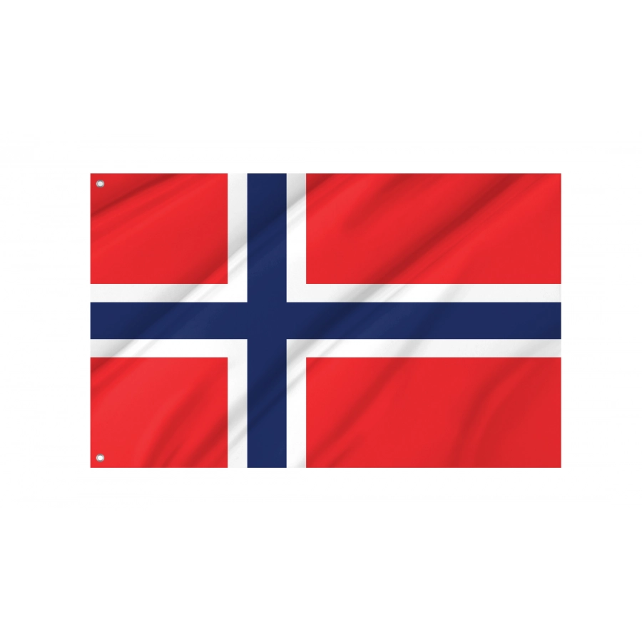 Flag of Norway, Patriotic Flags, Unique Design Print, Flags for Indoor & Outdoor Use
