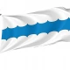Alstahaug Municipality Flag for Indoor & Outdoor Use - Imagine 1