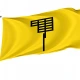 Brønnøy Municipality Flag for Indoor & Outdoor Use - Imagine 1