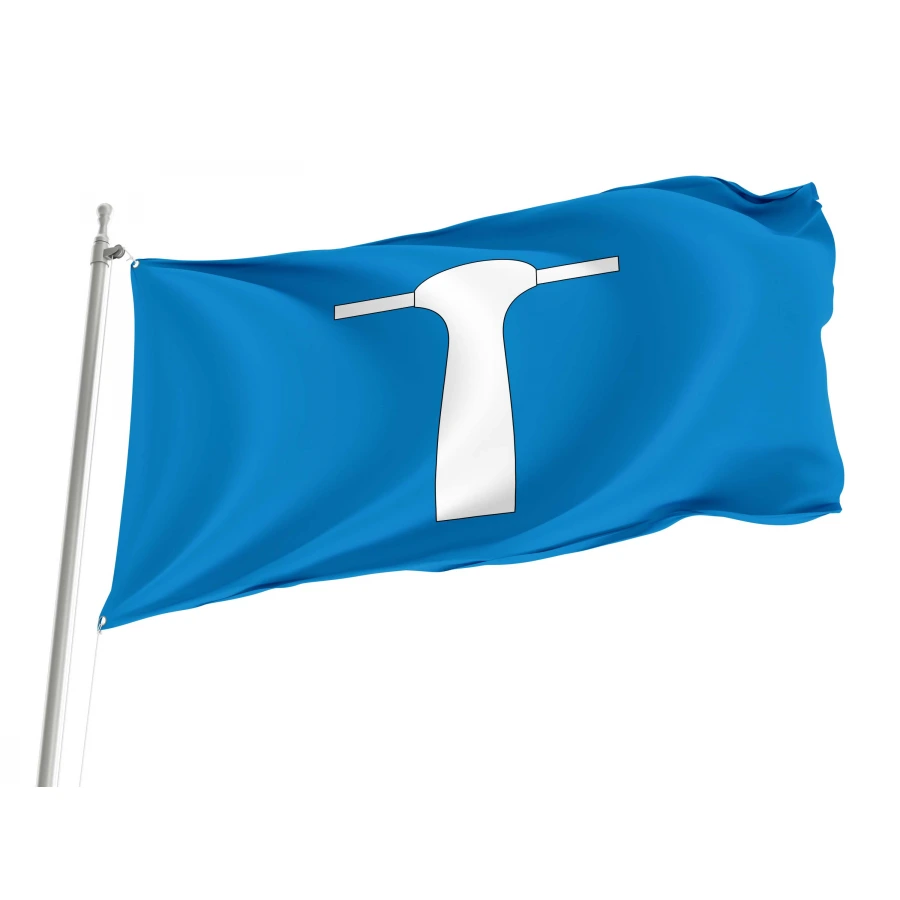 Flakstad Municipality Flag for Indoor & Outdoor Use, NOR22
