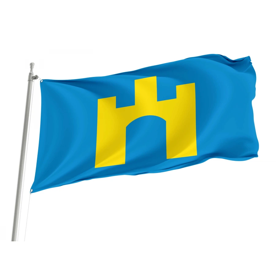 Sortland Municipality Flag for Indoor & Outdoor Use, NOR12