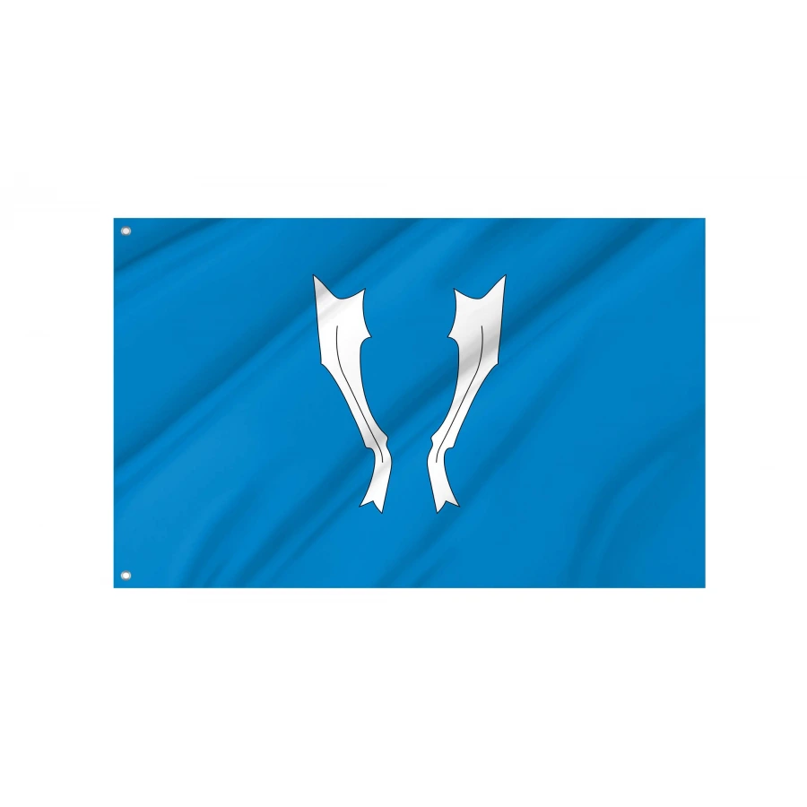 Vestvågøy Municipality Flag for Indoor & Outdoor Use, NOR07