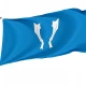 Vestvågøy Municipality Flag for Indoor & Outdoor Use - Imagine 1