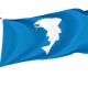 Vågan Municipality Flag for Indoor & Outdoor Use - Imagine 1