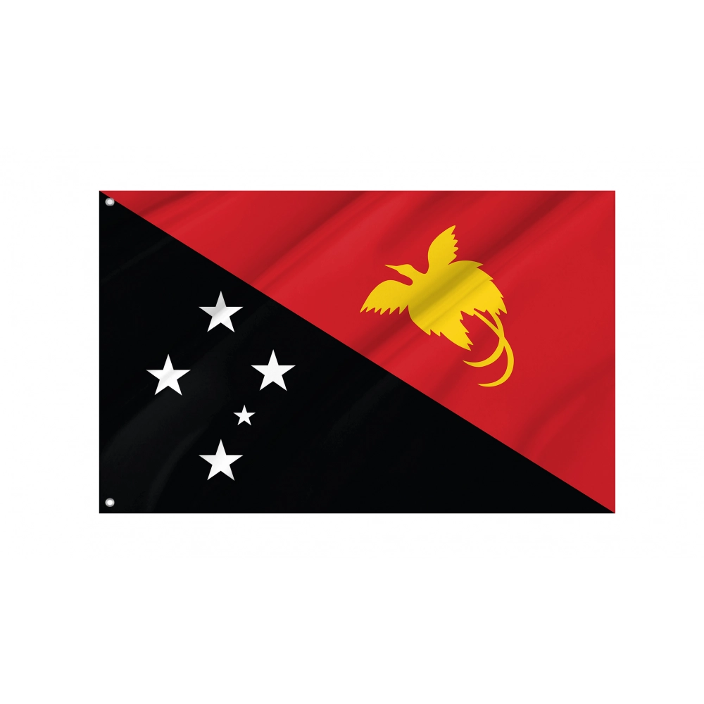 Papua New Guinea Flag for Indoor & Outdoor Use Papua New Guinea Flag for Indoor & Outdoor Use