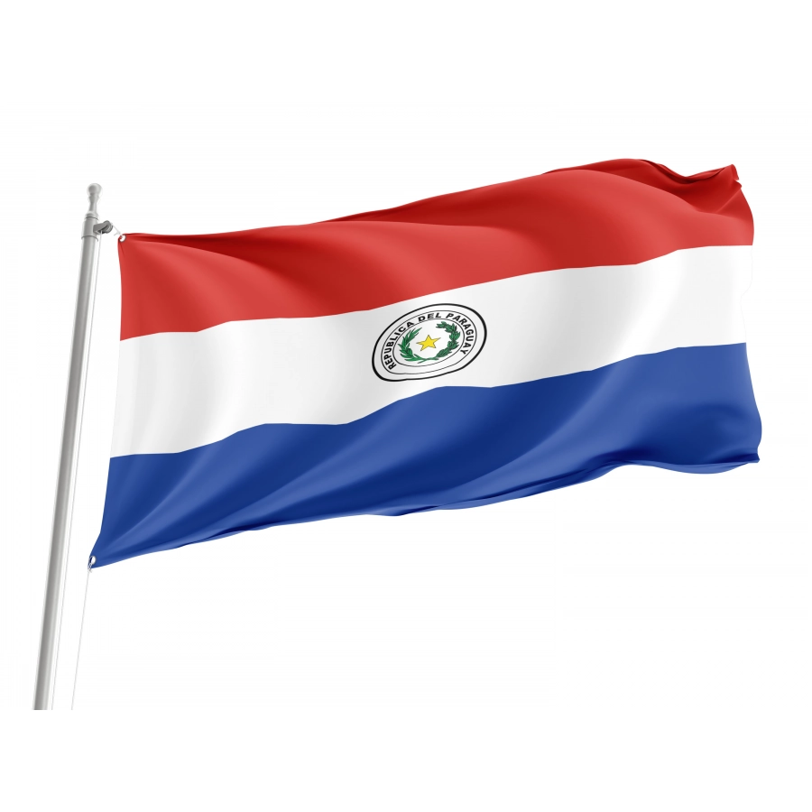 Flag of Paraguay, Patriotic Flags, Unique Design Print, Flags for Indoor & Outdoor Use