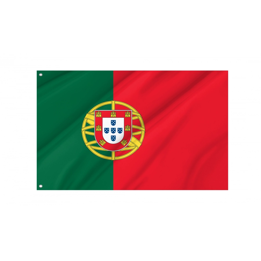 Flag of Portugal, Patriotic Flags, Unique Design Print, Flags for Indoor & Outdoor Use