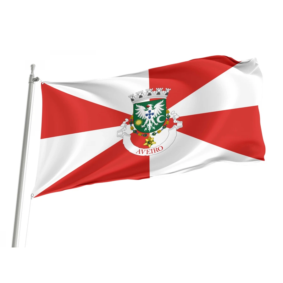 Aveiro District Flag for Indoor & Outdoor Use, PRT03