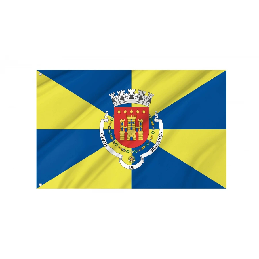 Bragança District Flag for Indoor & Outdoor Use, PRT05