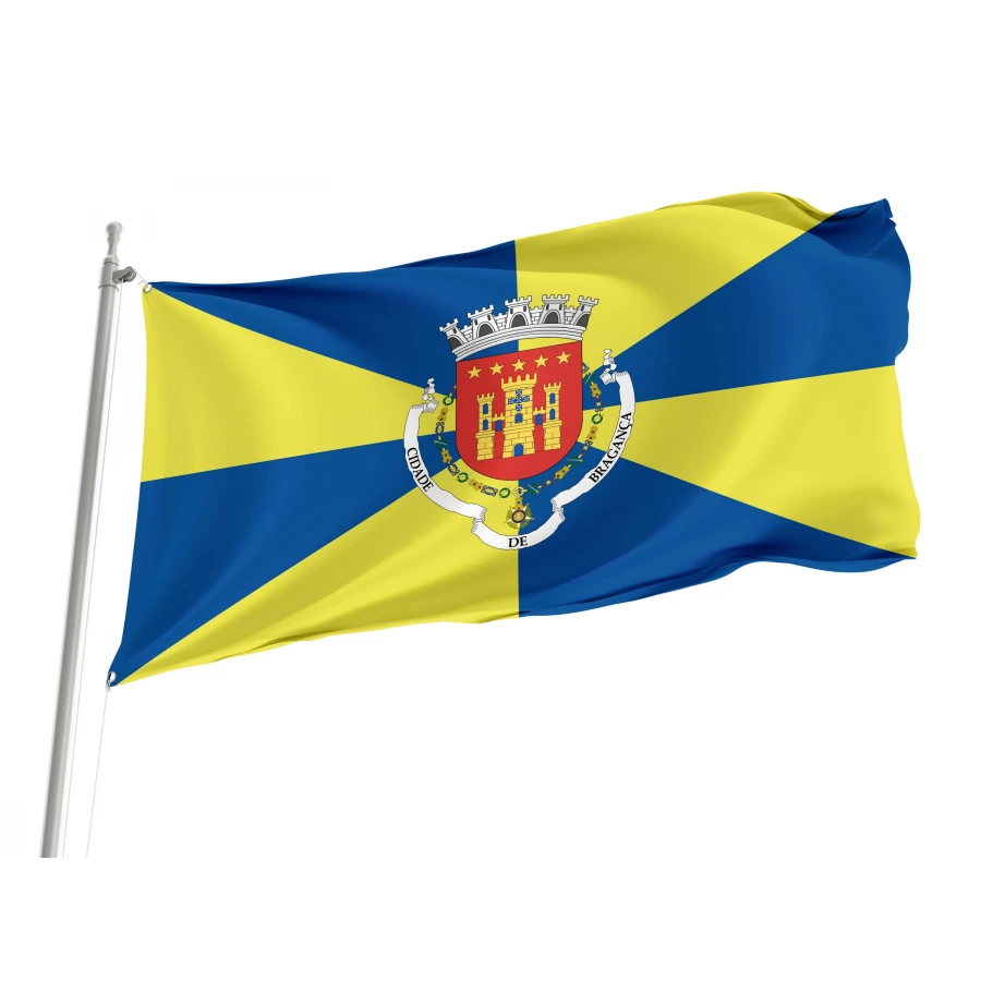 Bragança District Flag for Indoor & Outdoor Use, PRT05