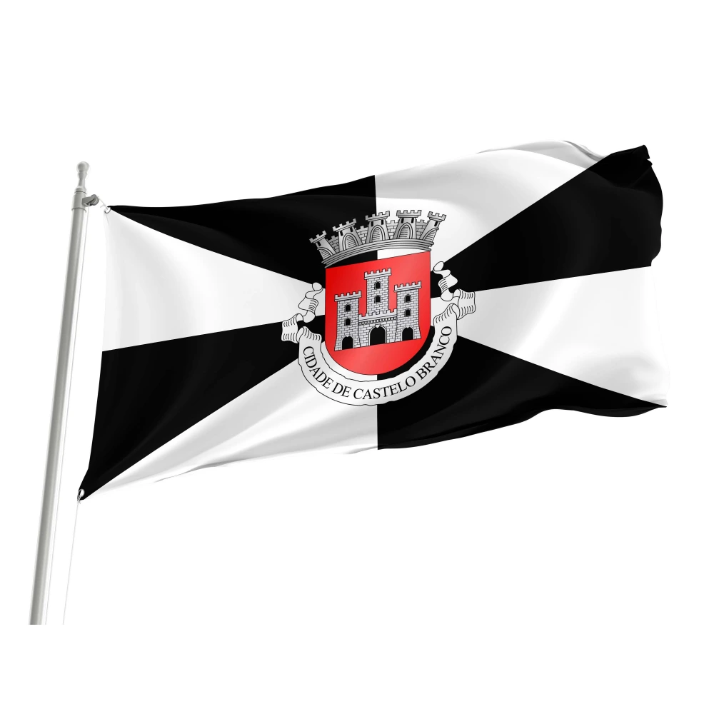 Castelo Branco District Flag for Indoor & Outdoor Use