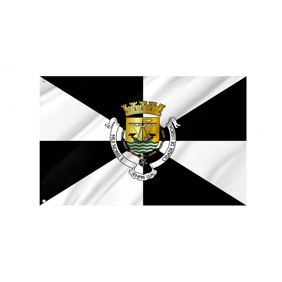 Lisbon Flag for Indoor & Outdoor Use, PRT02