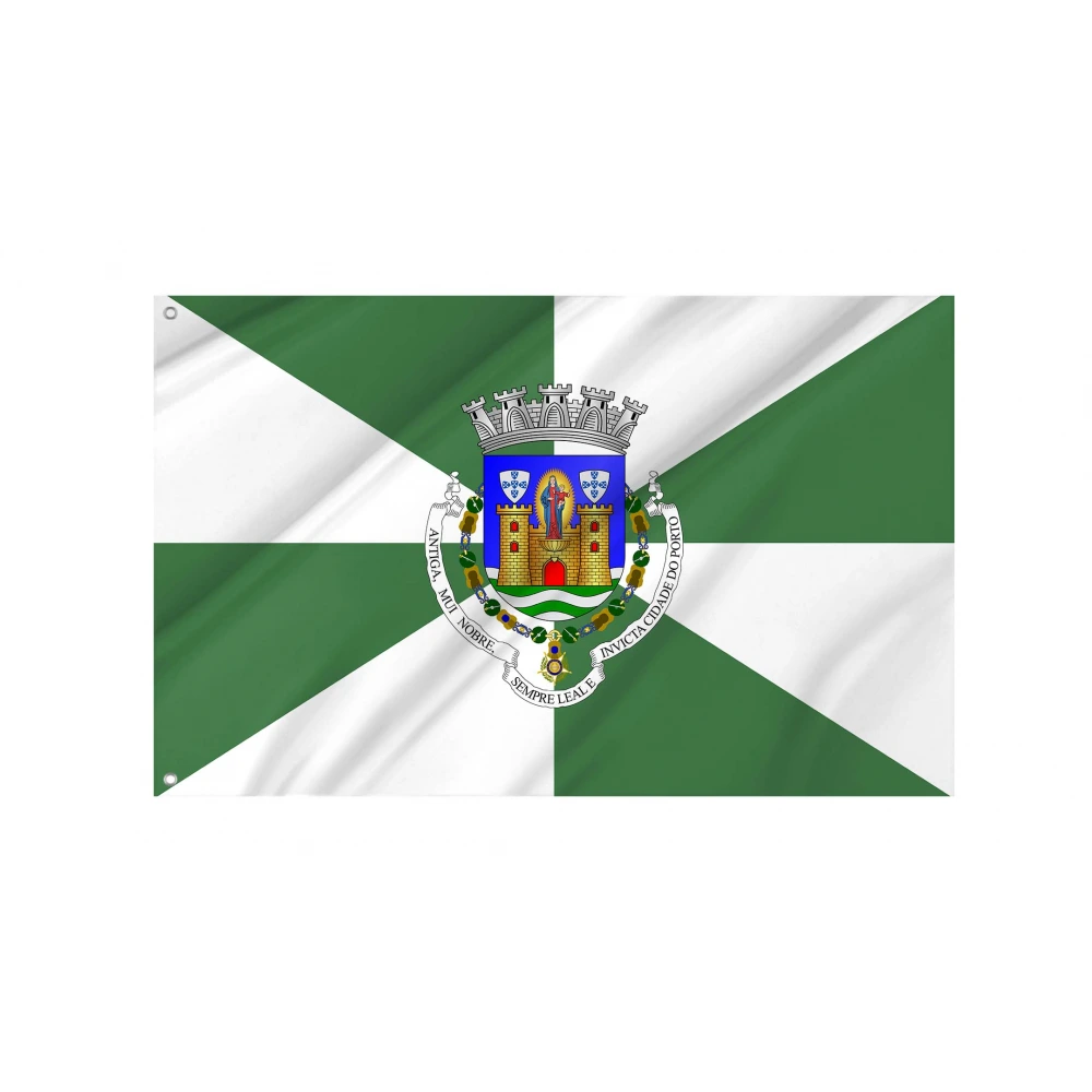 Porto District Flag for Indoor & Outdoor Use