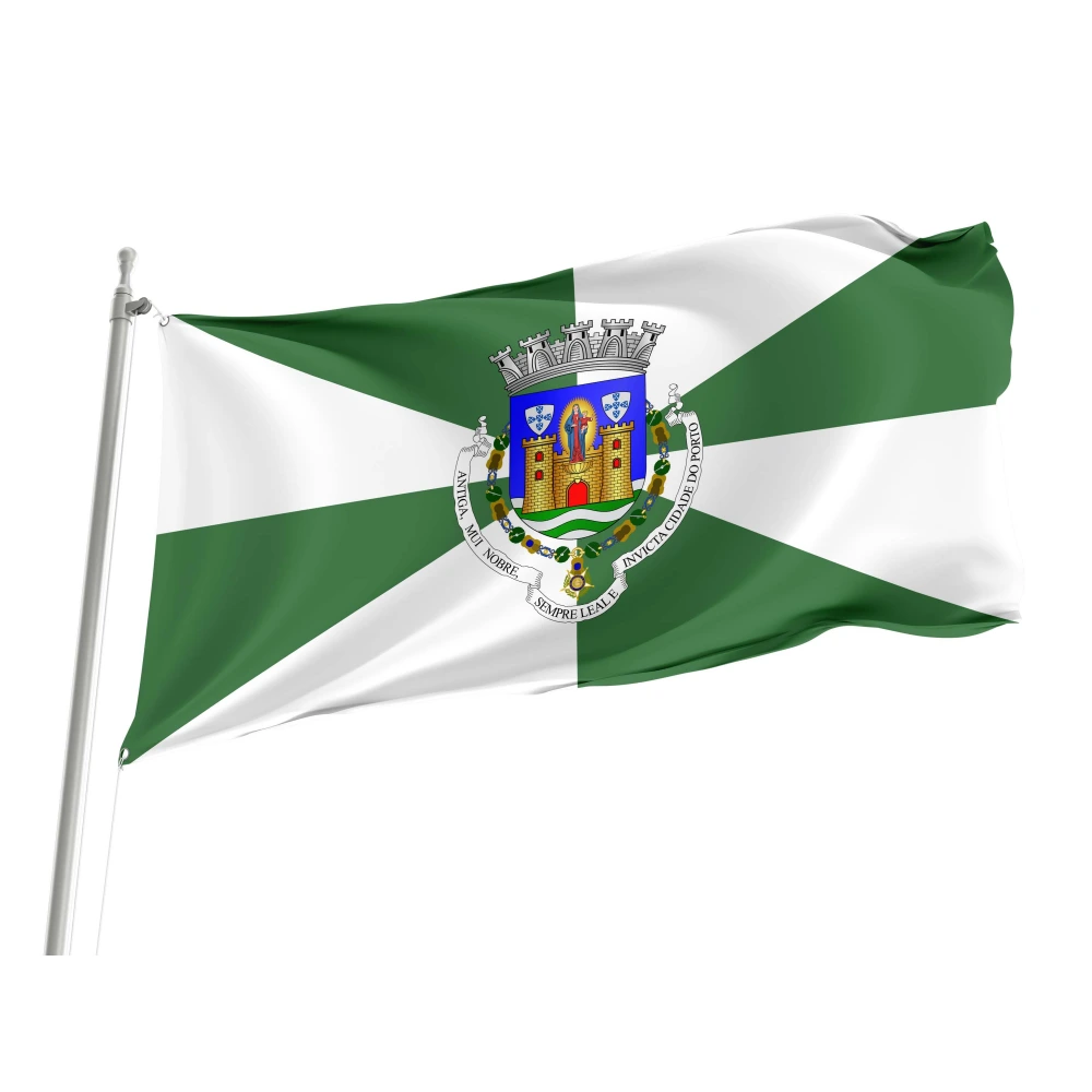 Porto District Flag for Indoor & Outdoor Use