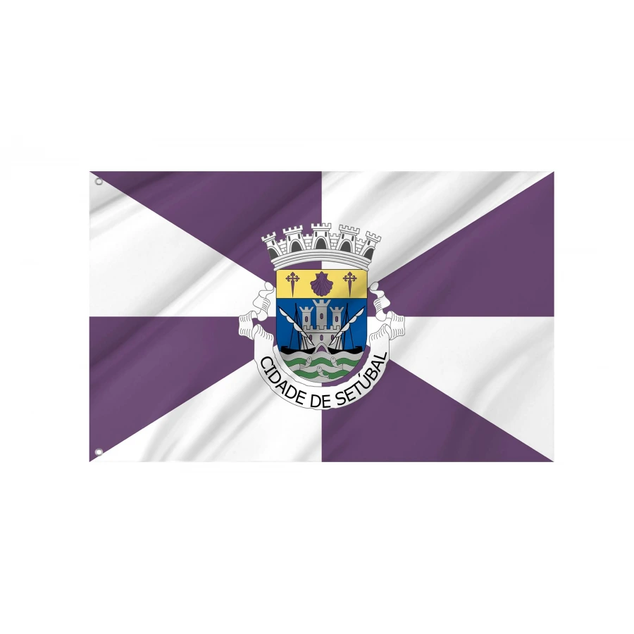 Setúbal District Flag for Indoor & Outdoor Use, PRT11