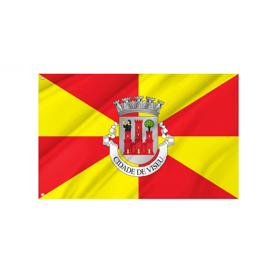 Viseu District Flag for Indoor & Outdoor Use, PRT13