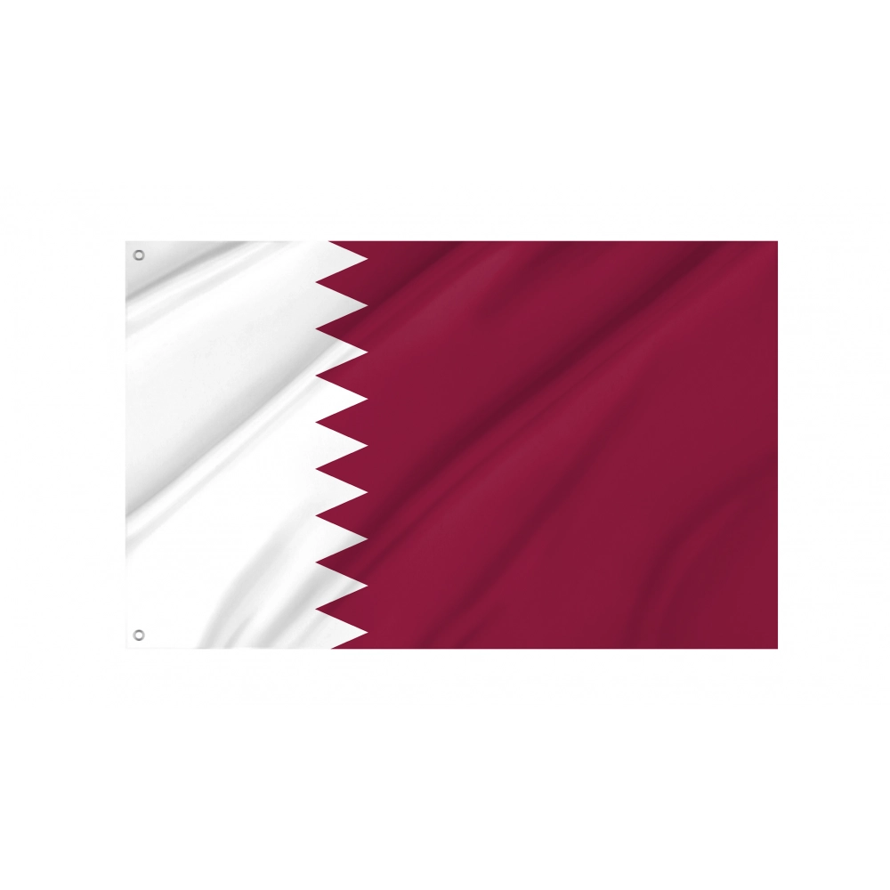 Qatar Flag for Indoor & Outdoor Use