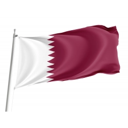 Qatar Flag for Indoor & Outdoor Use