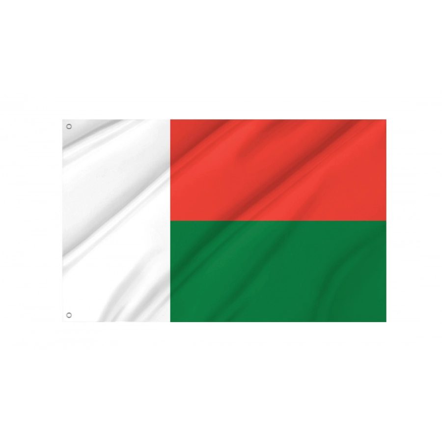 Flag of Republic of Madagascar, Patriotic Flags, Unique Design Print, Flags for Indoor & Outdoor Use
