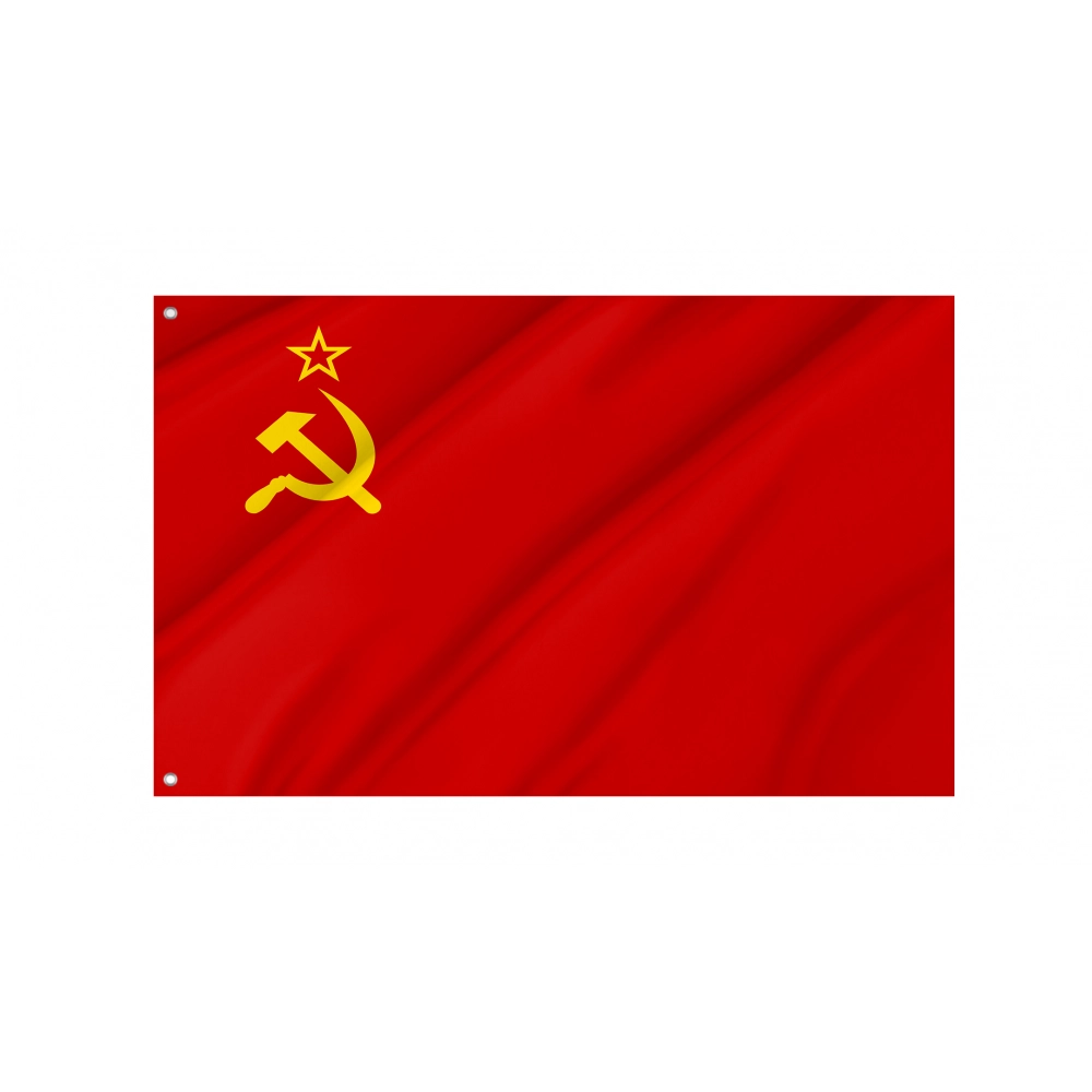 USSR Soviet Russia Flag for Indoor & Outdoor Use