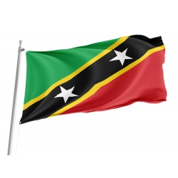Saint Kitts and Nevis Flag for Indoor & Outdoor Use