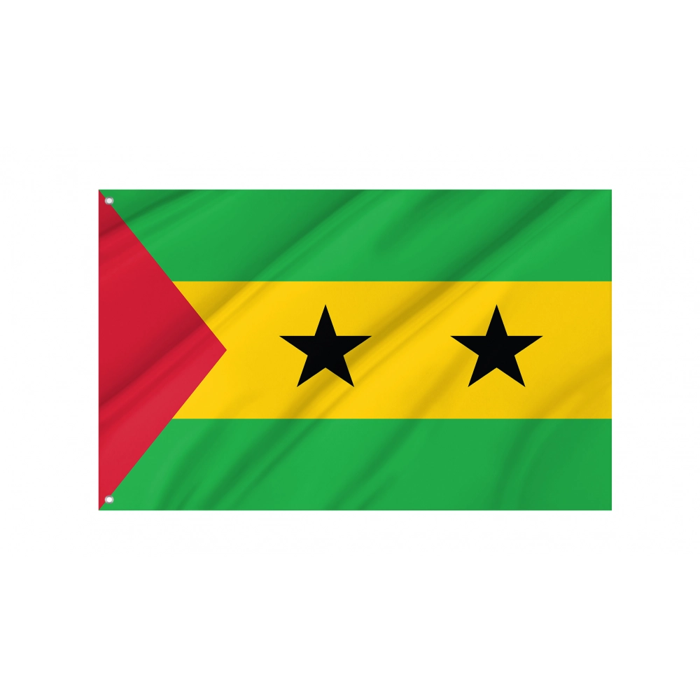 Sao Tome Flag for Indoor & Outdoor Use Sao Tome Flag for Indoor & Outdoor Use