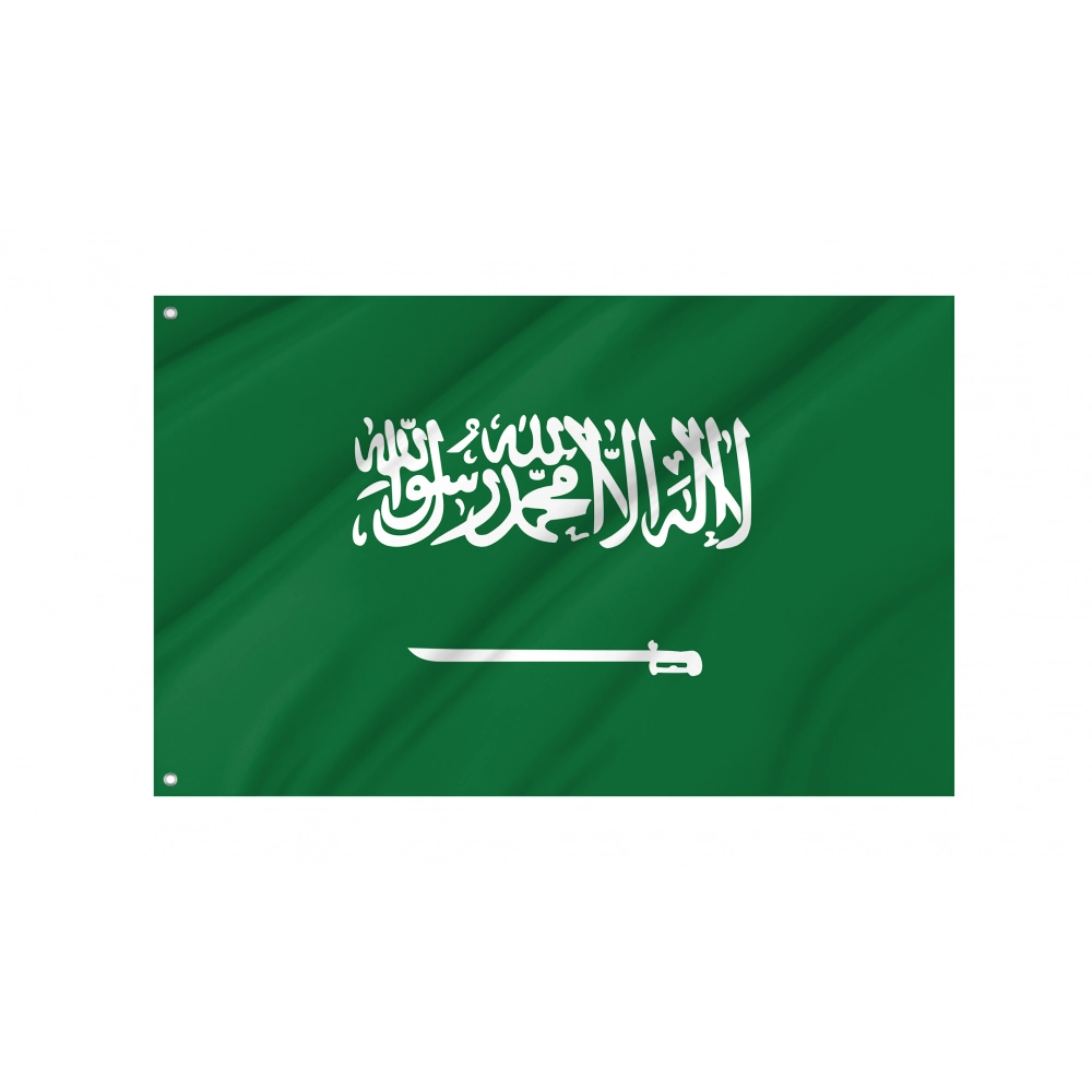 Saudi Arabia Flag for Indoor & Outdoor Use